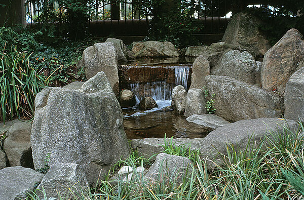 Wasserfall in den Bergen