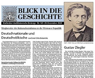 Teaserbild für den "Blick in die Geschichte" Nr. 145