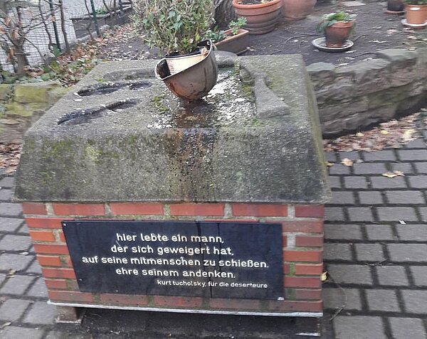 Ansicht des Deserteursdenkmal