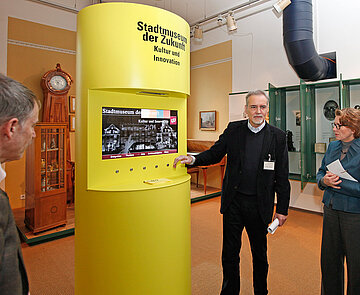 Vorstellung der "Säulen der Stadtgeschichte" im Stadtmuseum 2012