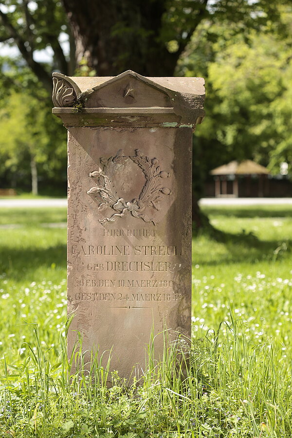 Grabmal Caroline Streule
