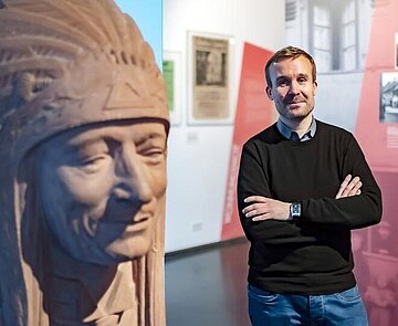 Ferdinand Leikam, Leiter des Stadtmuseums, sammelt bereits für die Neupräsentation; um aber konkret eine neue Erzählung der Stadtgeschichte Karlsruhes zu planen, steht noch die Sanierung des Prinz-Max-Palais aus