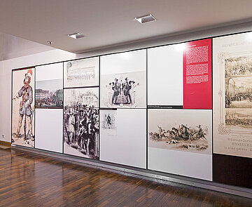 Dauerausstellung der Erinnerungsstätte Ständehaus