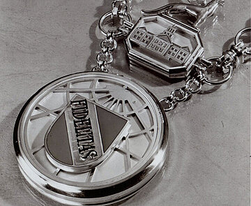 Amtskette des Oberbürgermeisters der Stadt Karlsruhe 1947 bis 1965