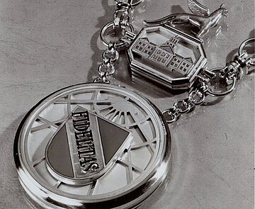 Amtskette des Oberbürgermeisters der Stadt Karlsruhe 1947 bis 1965