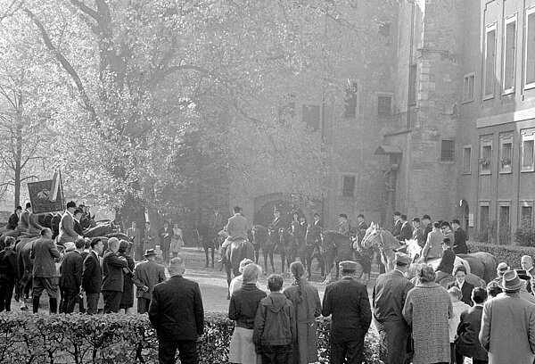 Fuchsjagd des Reitervereins, 1962