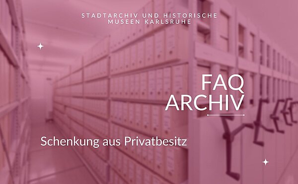 Schenkung aus Privatbesitz