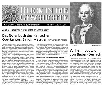 Blick in die Geschichte Nr. 114 Teaserbild