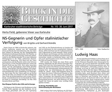 Blick in die Geschichte Nr. 115 Teaserbild