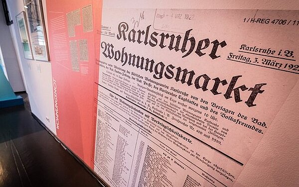 Wohnungssuchanzeigen aus dem Jahr 1927 im Bereich Planen und Bauen, Gustai/pixelgrün
