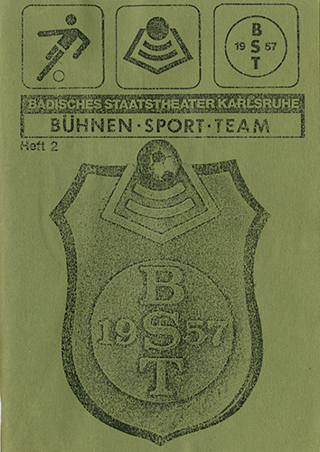 Zeitschrift des Bühnen-Sport-Teams