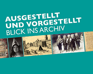 Banner der Rubrik Ausgestellt und Vorgestellt