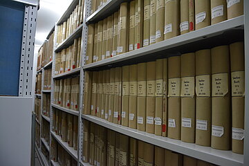 Standesbücher im Magazin