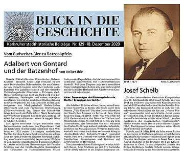 Blick in die Geschichte Nr. 129 Teaserbild