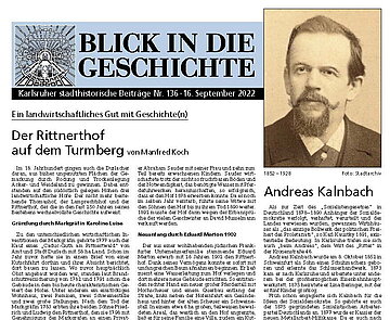 Teaser Blick in die Geschichte Nr. 136