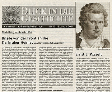 Blick in die Geschichte Nr. 101 Teaserbild