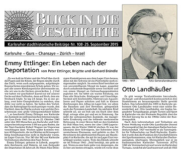 Blick in die Geschichte Nr. 108 Teaserbild