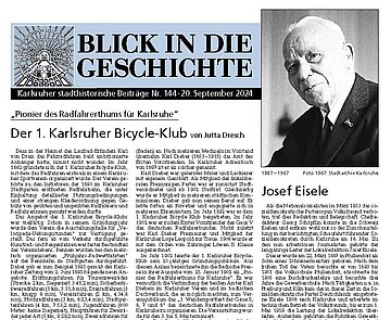 Teaserbild "Blick in die Geschichte" Nr. 144