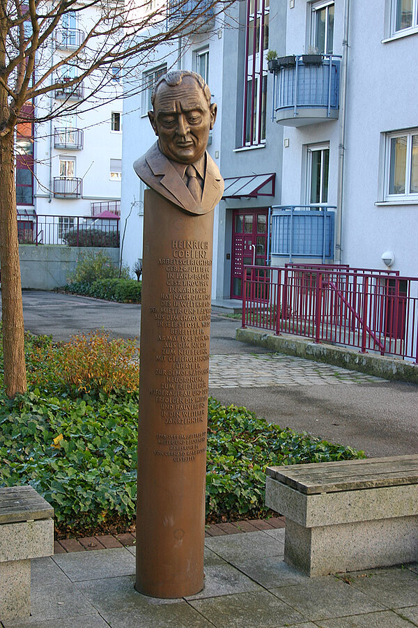 Denkmal für Heinrich Coblenz 2014